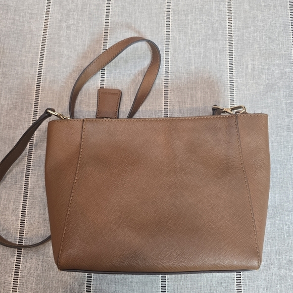 Michael Kors Brown Leather Crossbody Bag - Picture 12 of 12